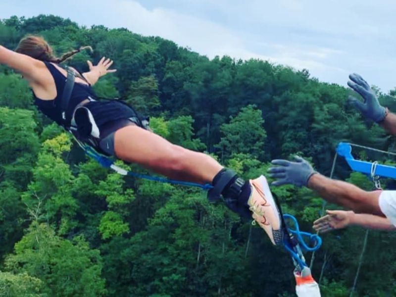 Billet Saut à l'élastique depuis le Viaduc de Cluis (36)