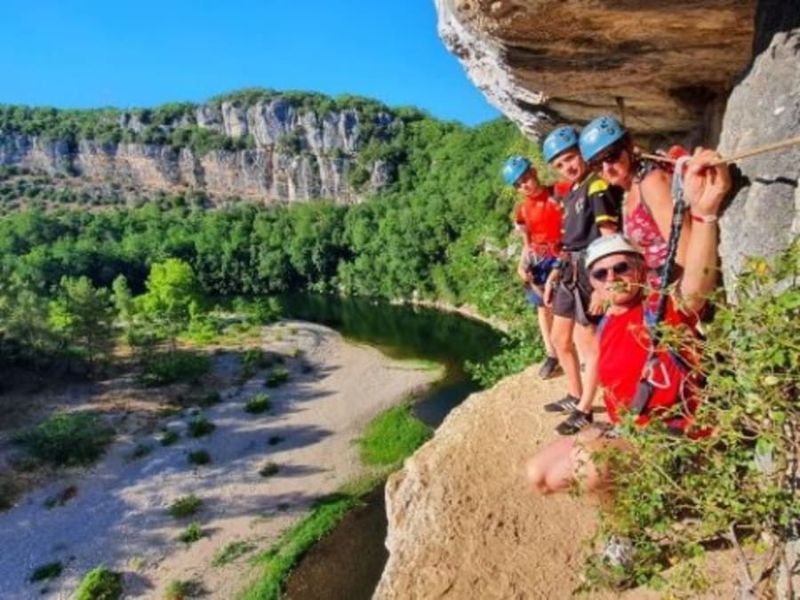 Billet Via Ferrata du Pont du Diable à Thueyts (07)