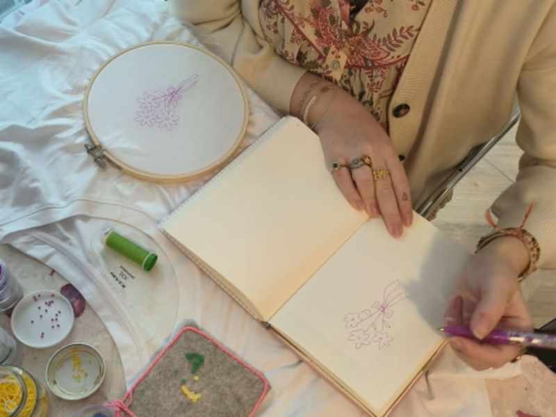 Billet Atelier d'initiation à la broderie à Tours (37)