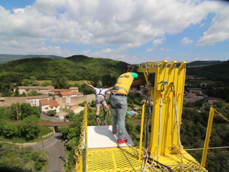 Billet Saut à l'élastique depuis le Viaduc de Boussagues (34)