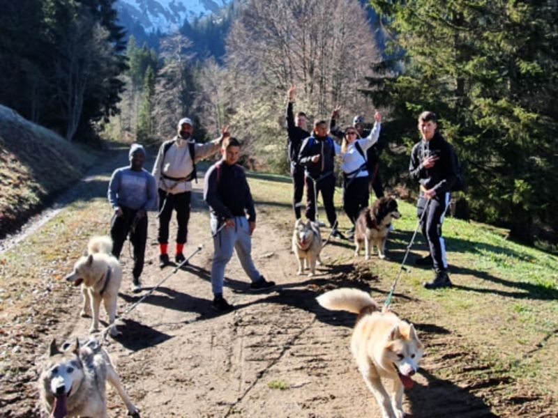 Billet Cani-Rando à Vailly (74)