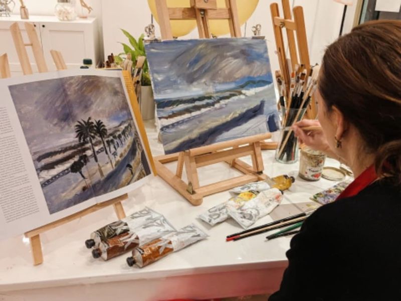 Billet Atelier de dessin ou peinture à Lyon 4ème