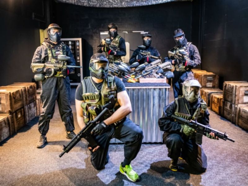 Billet Paintball intérieur à Cergy-Pontoise (95)