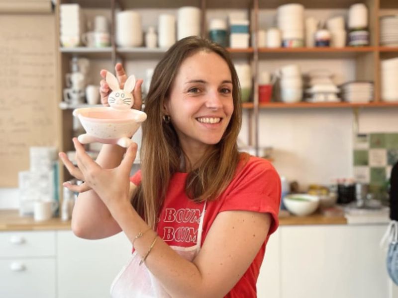 Billet Atelier peinture sur céramique & goûter à Paris 14ème