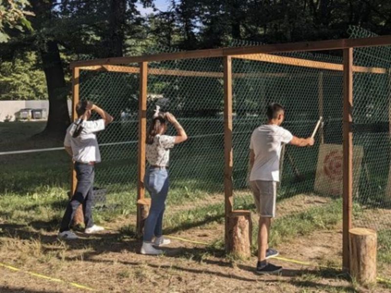Billet Lancer de hache à l'Etang de la vallée (45)