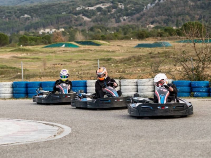 Billet Formule karting & paintball à Grospierres (07)