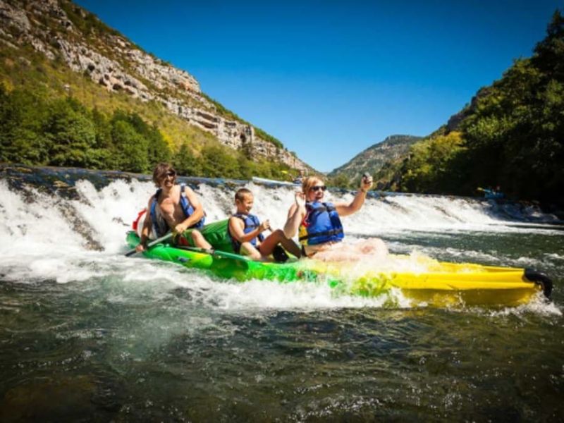 Billet Location de Canoë à La Malène - Parcours 10km