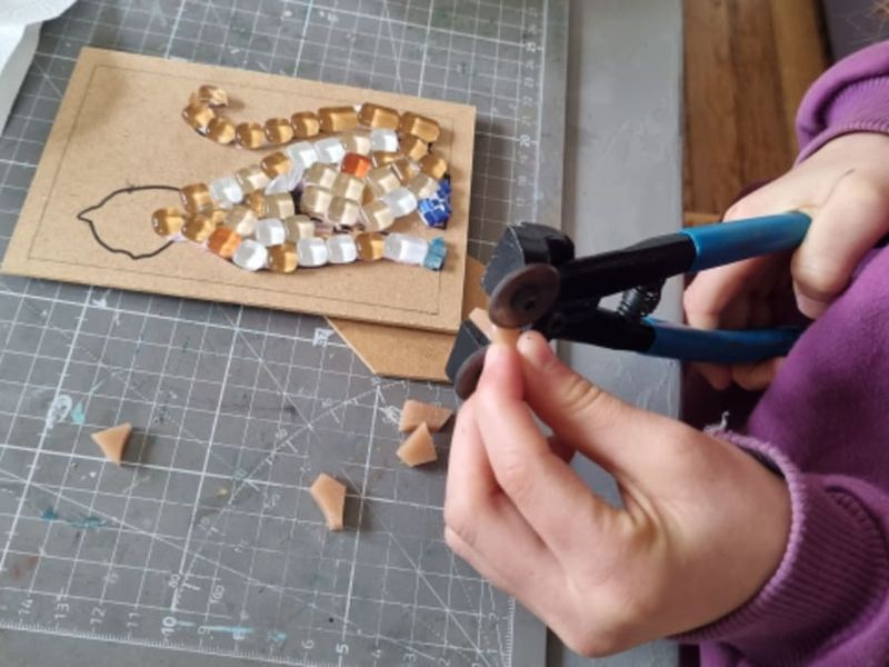 Billet Atelier de mosaïque parent / enfant à Loubieng (64)