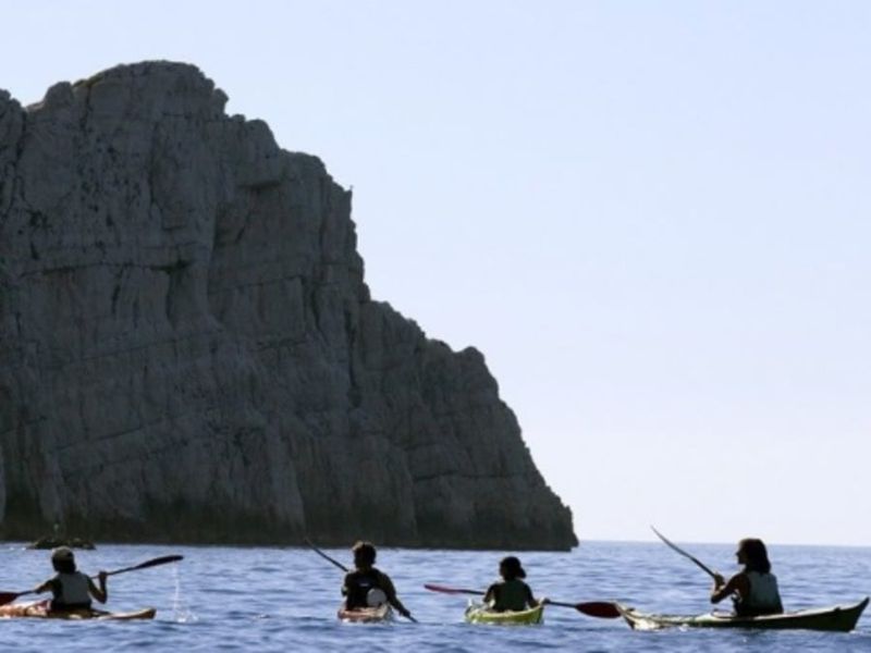 Billet Randonnée dans le Parc National des Calanques en Kayak