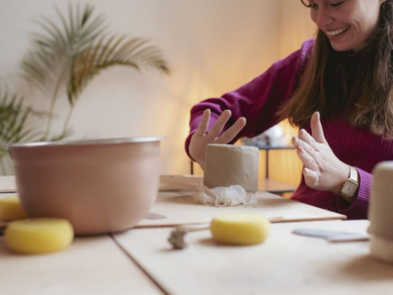 Billet Atelier céramique/poterie d'un vase en céramique à Lille (59)