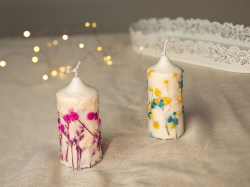 Billet Atelier bougie bloc fleurs séchées à Lagny-sur-Marne (77)