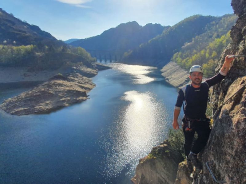 Billet Via Ferrata au Lac de Villefort (48)