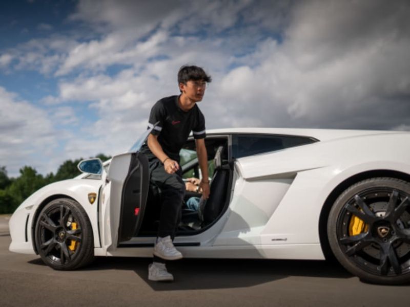 Billet Stage de Pilotage enfant en Lamborghini Gallardo au Rheu (35)