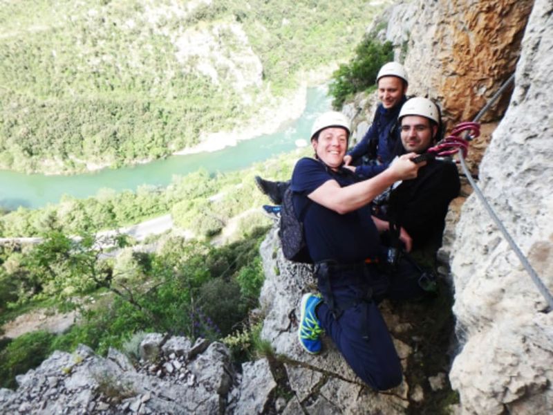 Billet Via Ferrata du Thaurac à Saint-Bauzille-de-Putois (34)