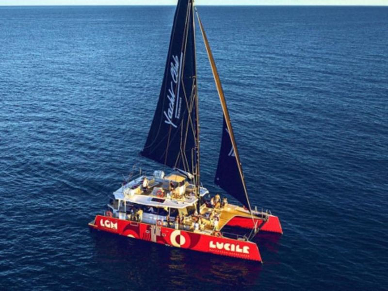 Billet Navigation à la voile en catamaran à La Grande-Motte (34)