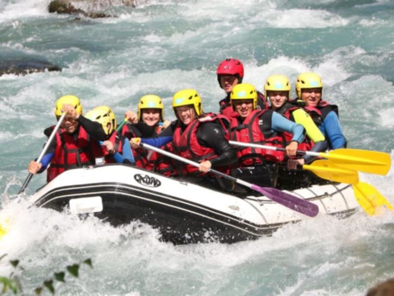 Billet Rafting à Landry : grande descente de l'Isère (73)