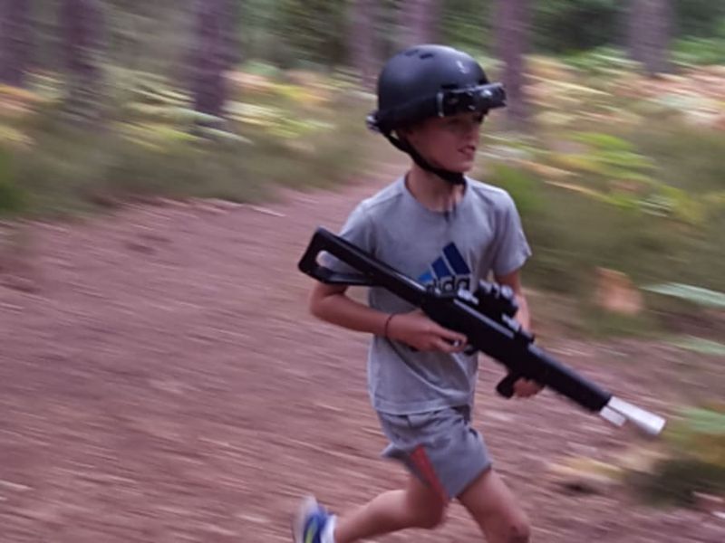 Billet Laser Game extérieur à Barbaste (47)