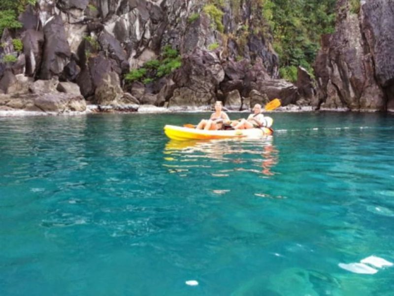 Billet Location de canoë kayak à Bouillante excursion réserve Cousteau