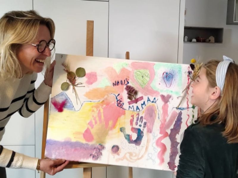 Billet Atelier parent enfant de peinture XXL à Le Pellerin (44)