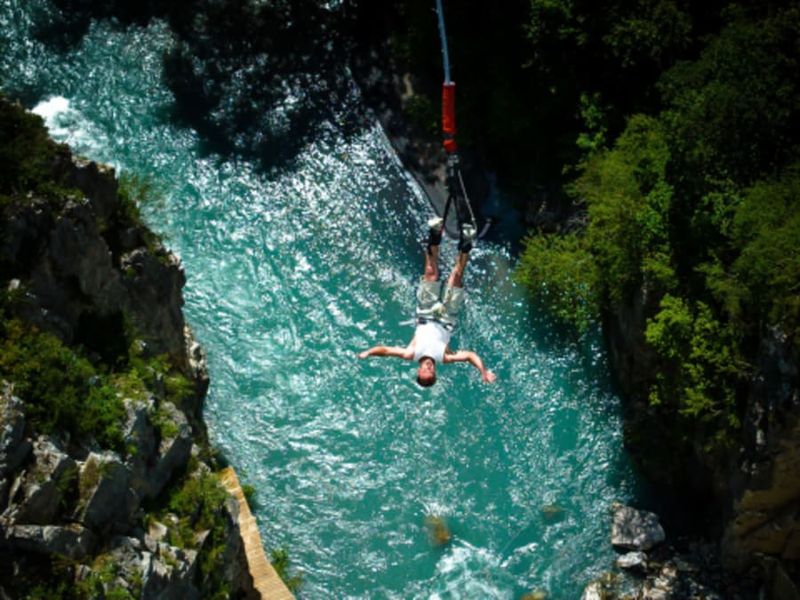 Billet Saut à l'élastique au Pont de Ponsonnas (38)