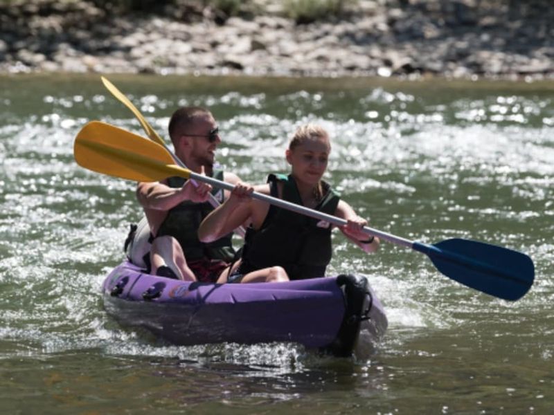 Billet Location de Canoë Kayak à Salavas - Parcours 31km