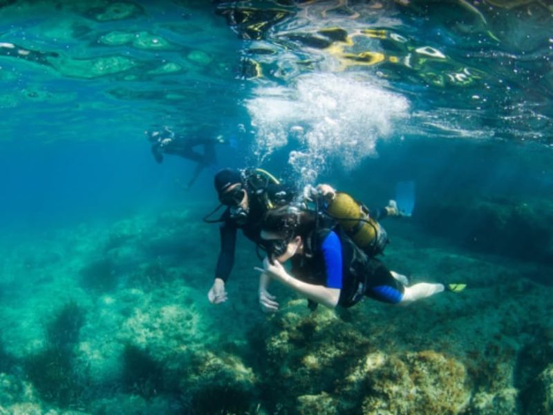 Billet Baptême de Plongée en bouteille à Nice (06)