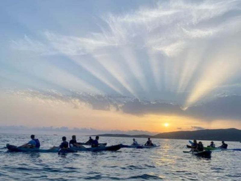 Billet Coucher de soleil en kayak à Abbartello en Corse (20)