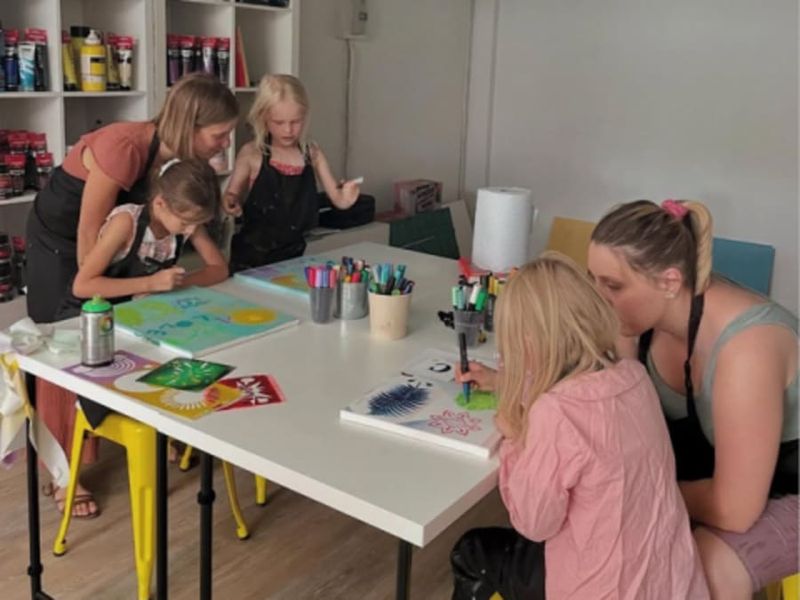 Billet Atelier  peinture Parent-enfant à Tressin (59)