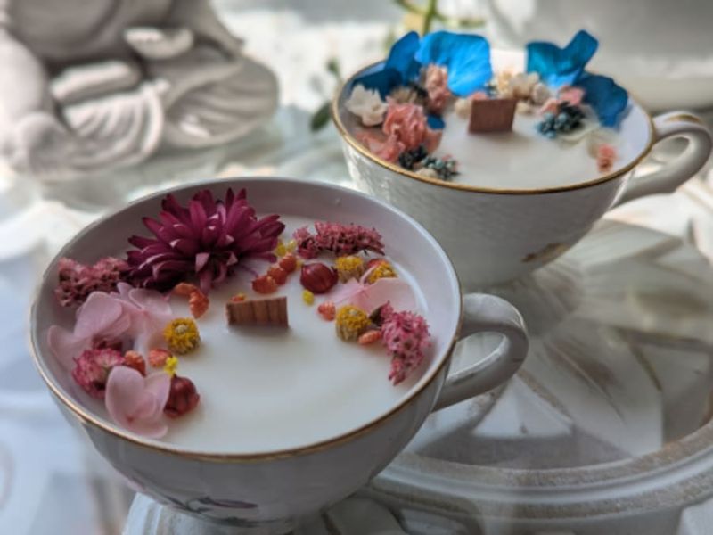 Billet Atelier bougie fleurie à La Rochelle (17)