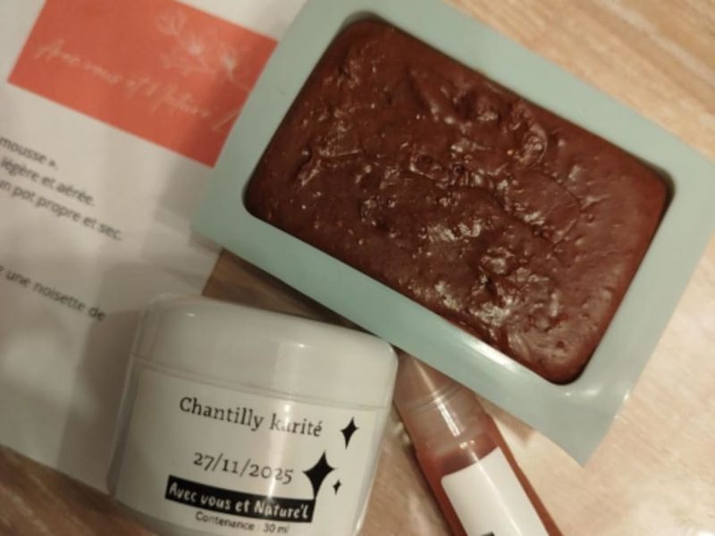 Billet Atelier fabrication de cosmétiques naturels à Avion (62)