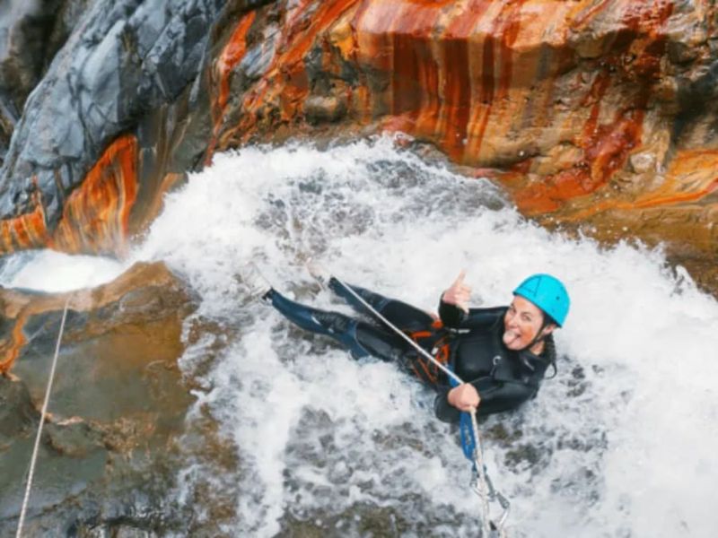 Billet Canyoning à dans le canyon de petit Galet à Langevin (97)