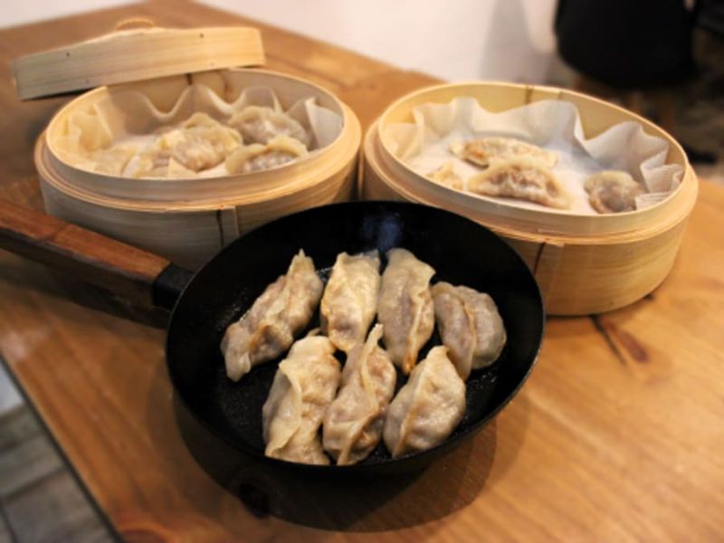 Billet Atelier cuisine fabrication de raviolis et gyozas à Lyon
