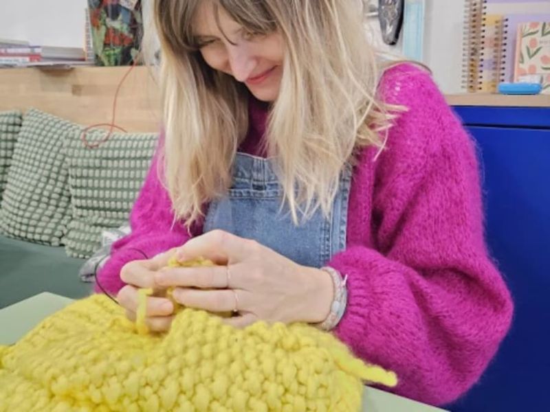 Billet Atelier initiation au tricot à Romainville (93)