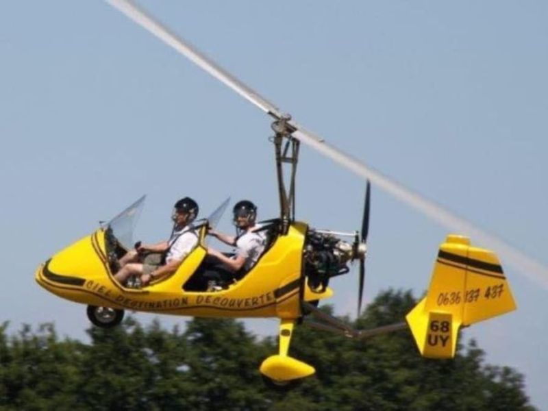 Billet Baptême de l'air en ULM autogire à Issenheim (68)
