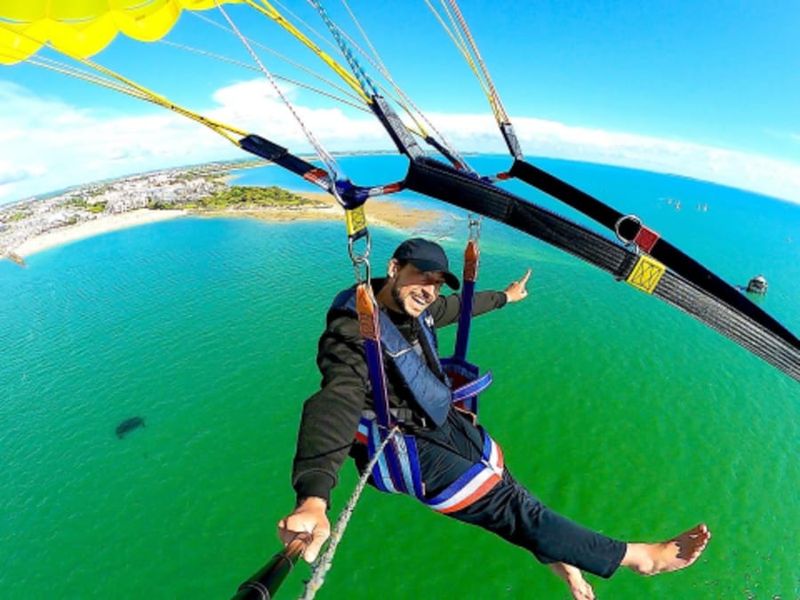 Billet Parachute Ascensionnel vol solo à La Rochelle (17)