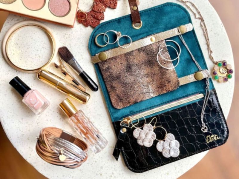 Billet Atelier création d'une pochette à bijoux près de Nantes (44)