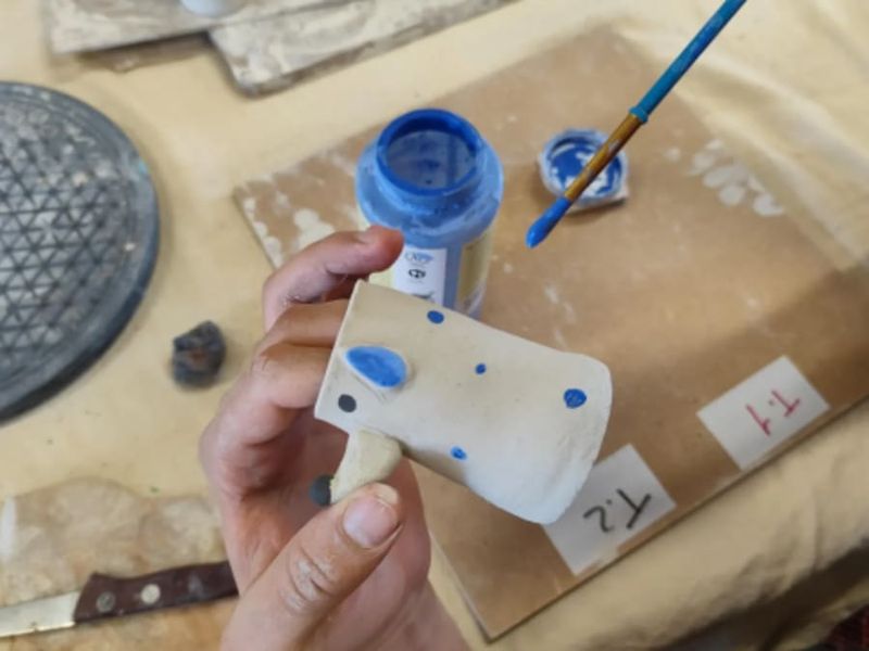 Billet Atelier peinture sur céramique à Lansargues (34)