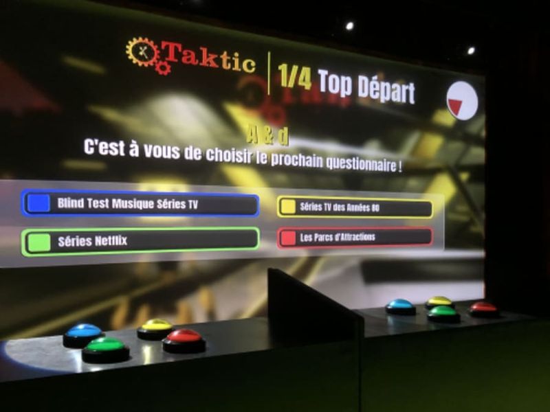 Billet Taktic Quiz à Paris 13ème