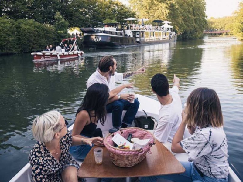 Billet Location de bateau électrique (7 pers. max) à Lille