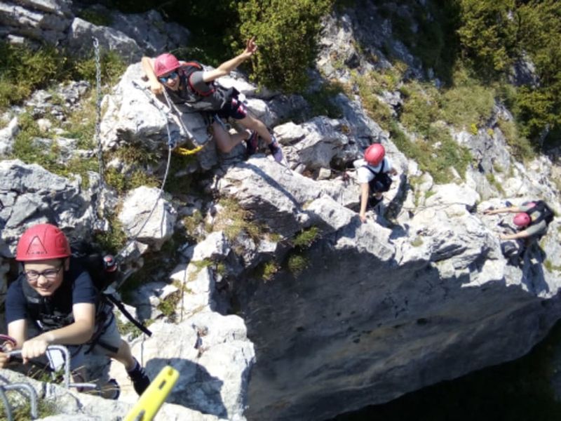 Billet Via ferrata en Sierra de Guara