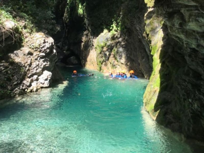 Billet Canyoning de la Barbaira à Rocchetta Ligure