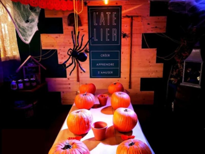 Billet Atelier Enfant citrouille d'Halloween chez Truffaut Ponthierry