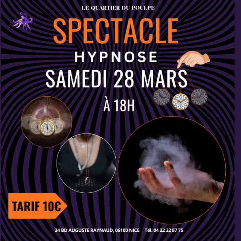 Billet Spectacle d'hypnose