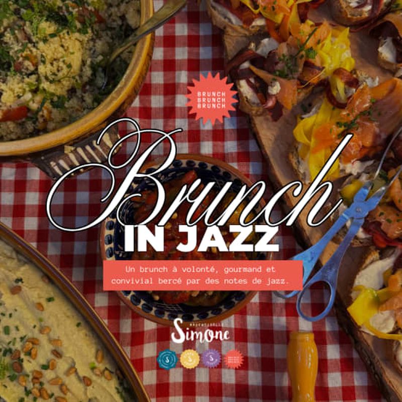 Billet Brunch Musical en Presqu'île Lyonnaise chez Mademoiselle Simone