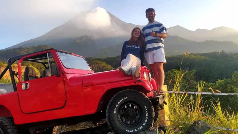 Billet Excursion en jeep 4x4 au volcan Merapi depuis Yogyakarta