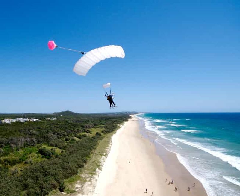 Billet Noosa : Saut en parachute en tandem
