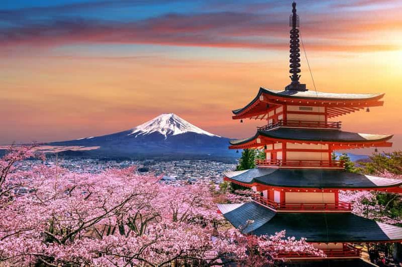 Billet Tokyo : excursion au mont Fuji, au lac Kawaguchi et à Hakone