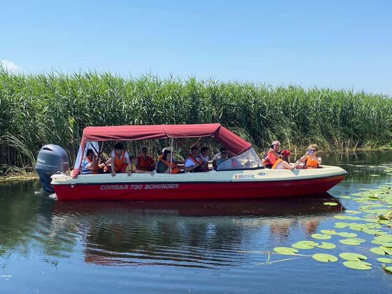 Billet Tulcea : sortie en bateau dans le delta du Danube avec guide