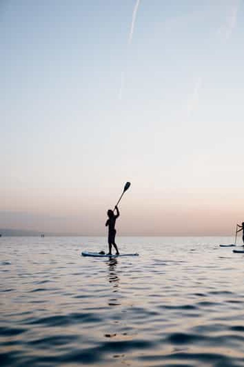 Billet Valence : Activité de paddle surf au coucher du soleil
