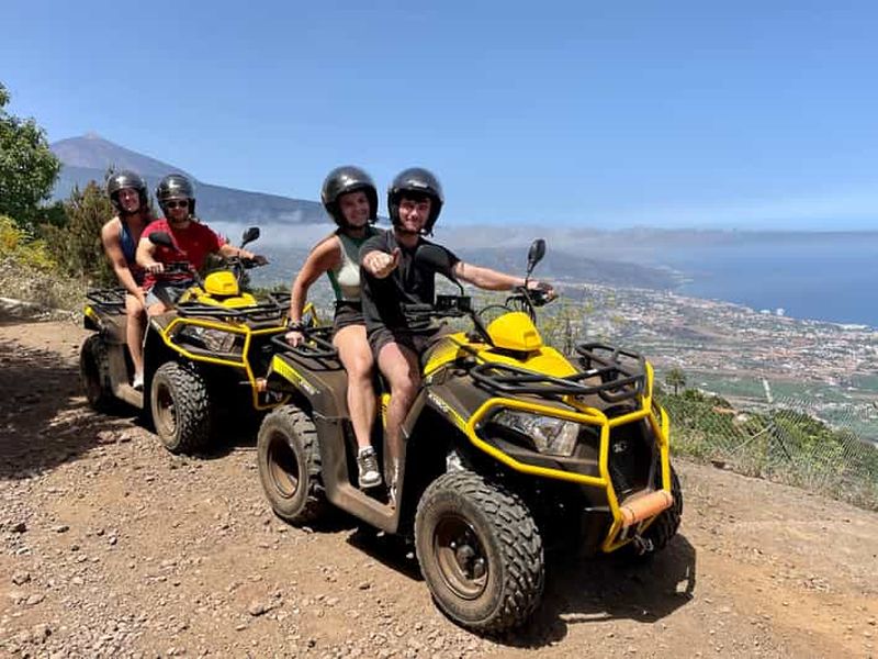 Billet Puerto de la Cruz : excursion en quad au Teide ou aventure tout-terrain